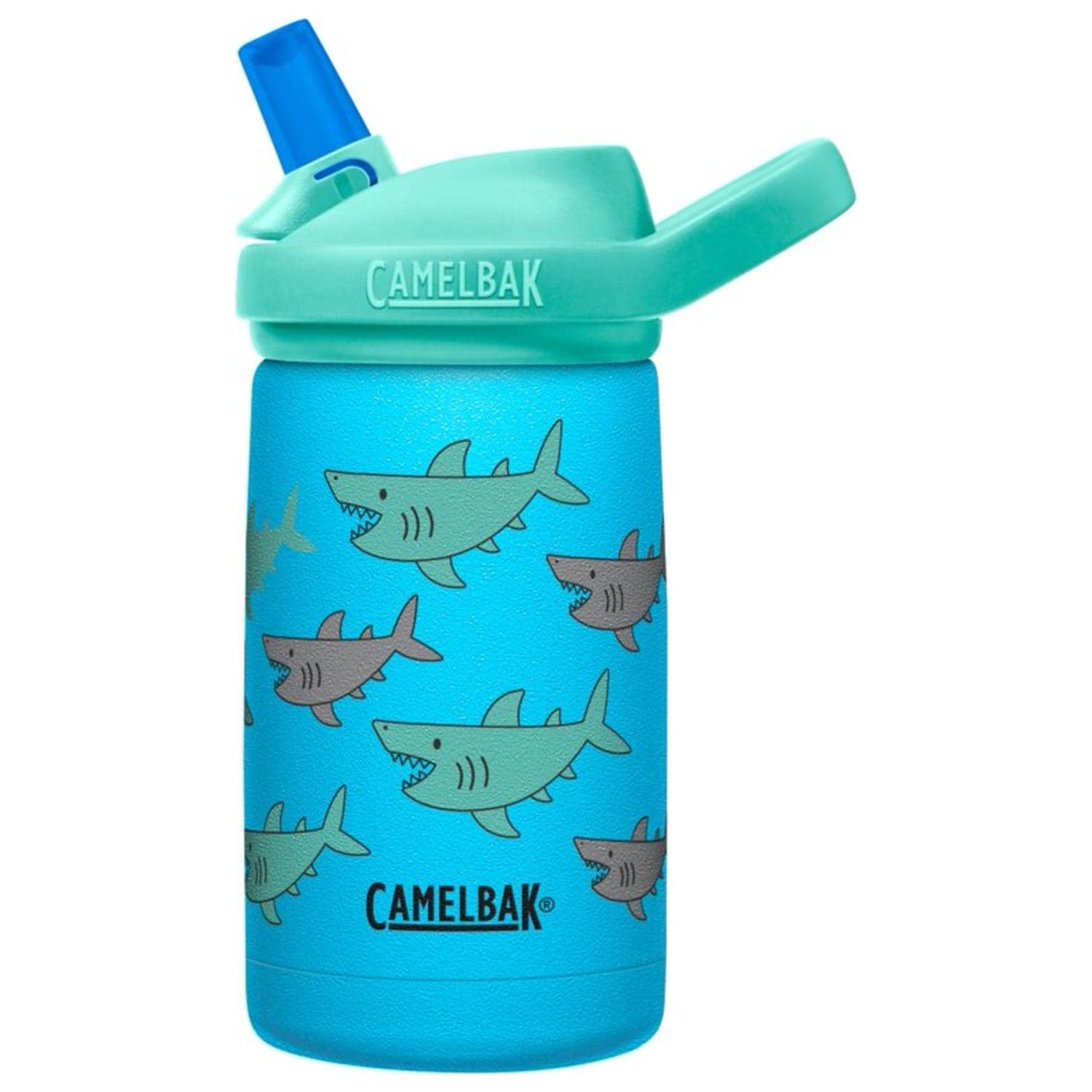Camelbak Feeding Sharks Camelbak Eddy+ Kids 350ml Insulated Stainless Steel Drink Bottle