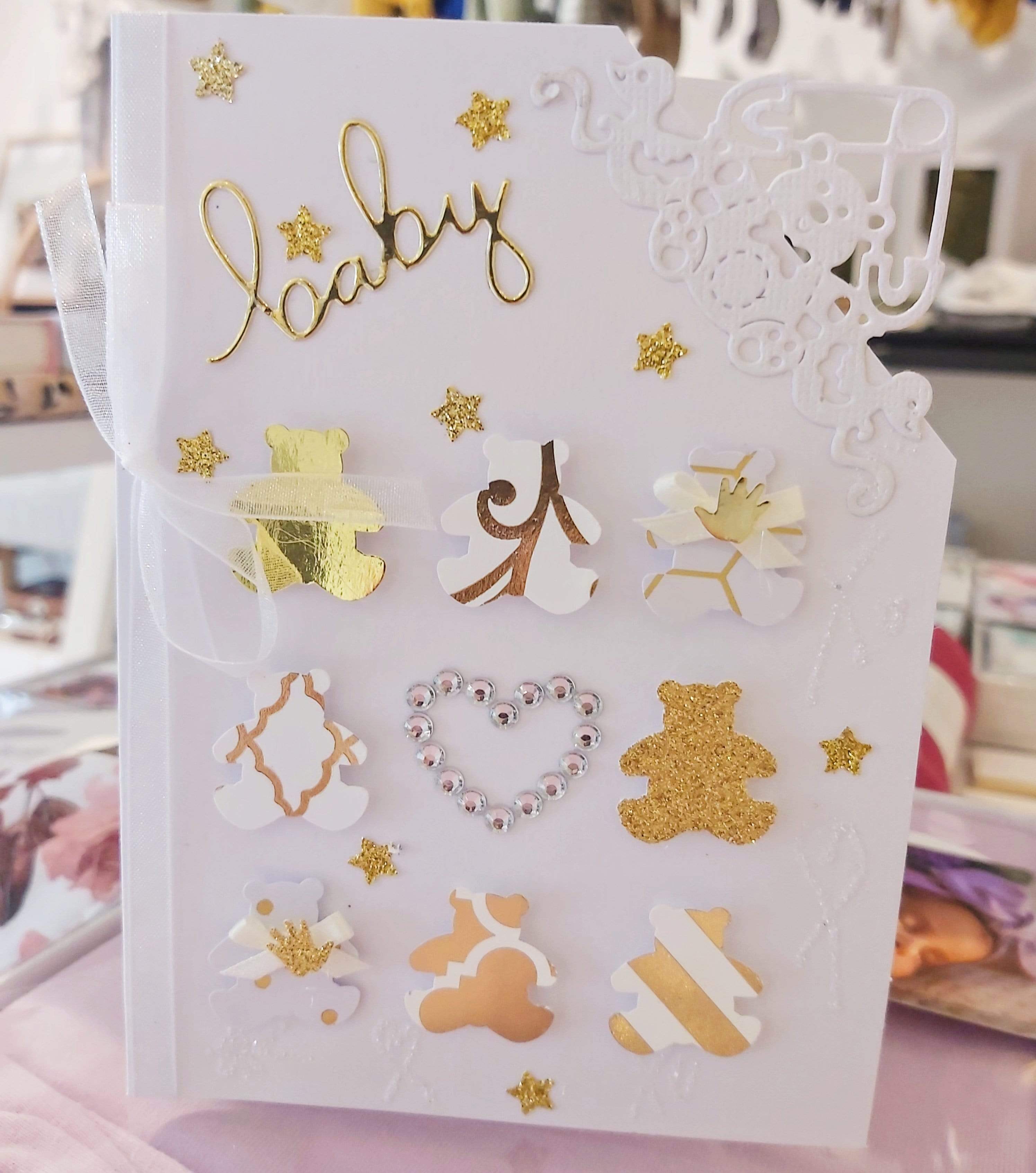 Cards by Trish Childrens Gifts Gold Handmade Gift Card