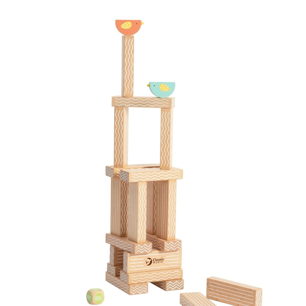 Classic World Toys Bird Stacking Game