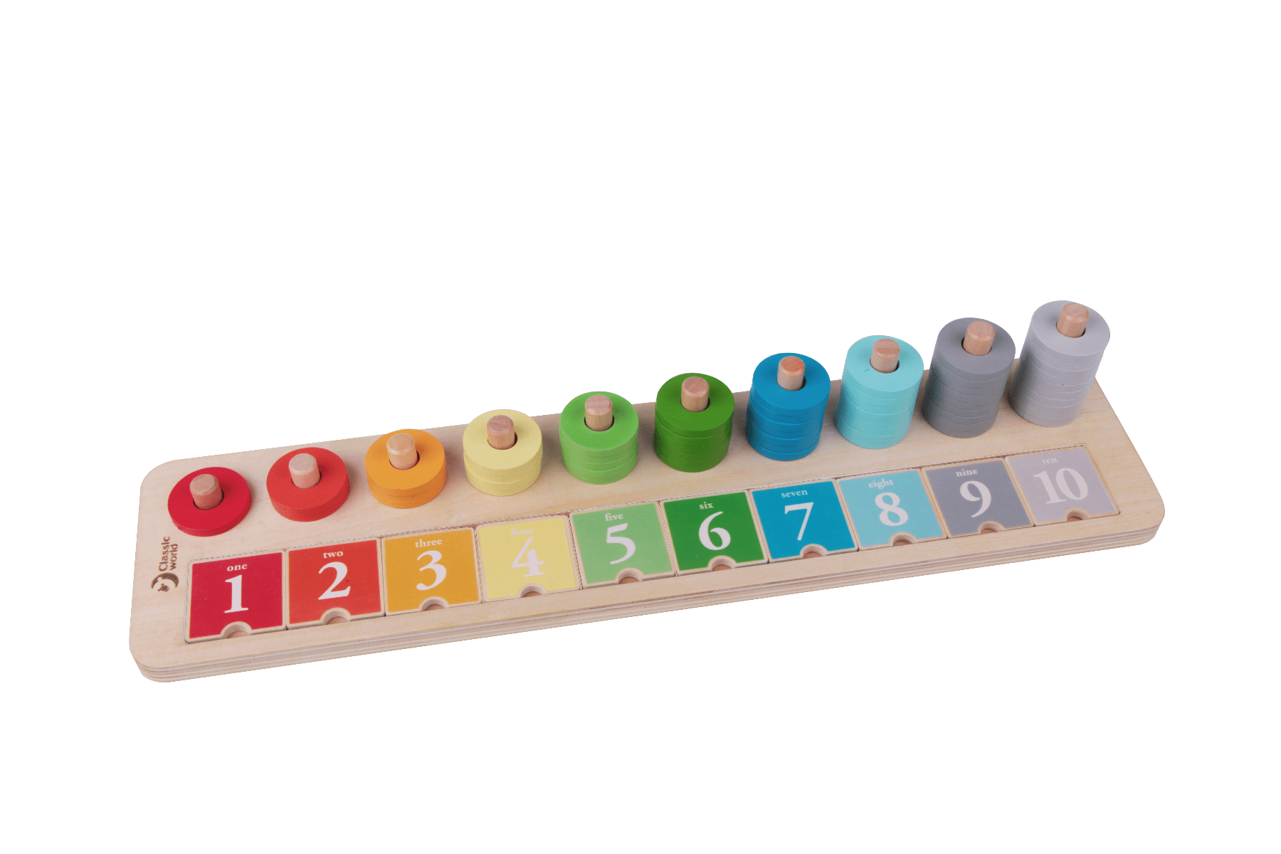 Classic World Toys Counting Stacker