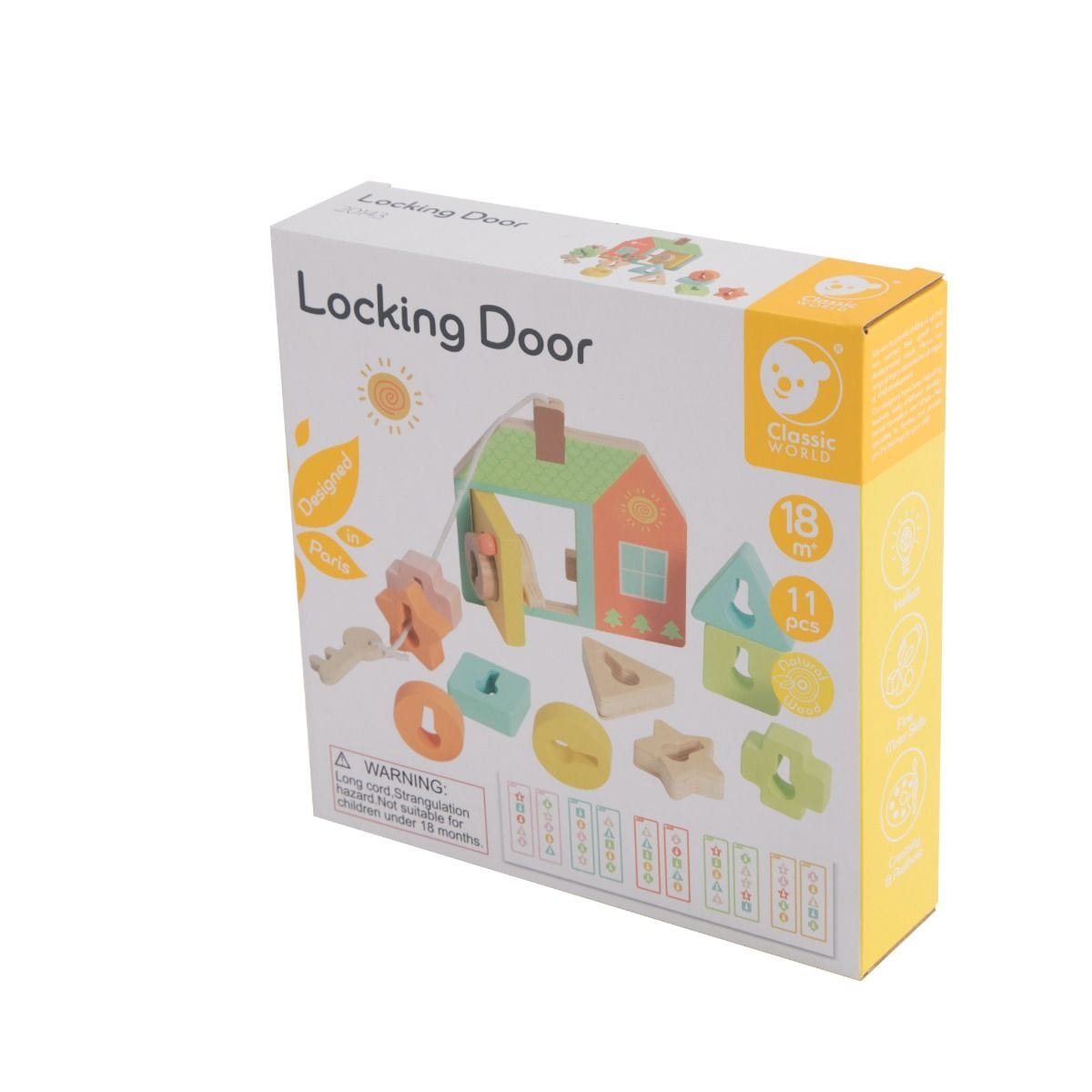 Classic World Toys Locking Door