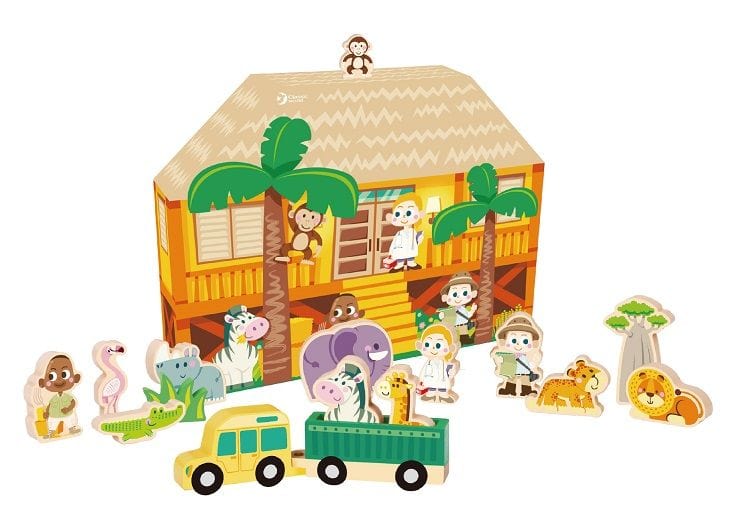Classic World Toys Play & Tell - Wild Animals