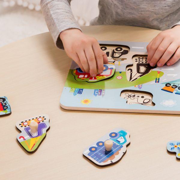 Vehicle Puzzles - Parnell Baby Boutique