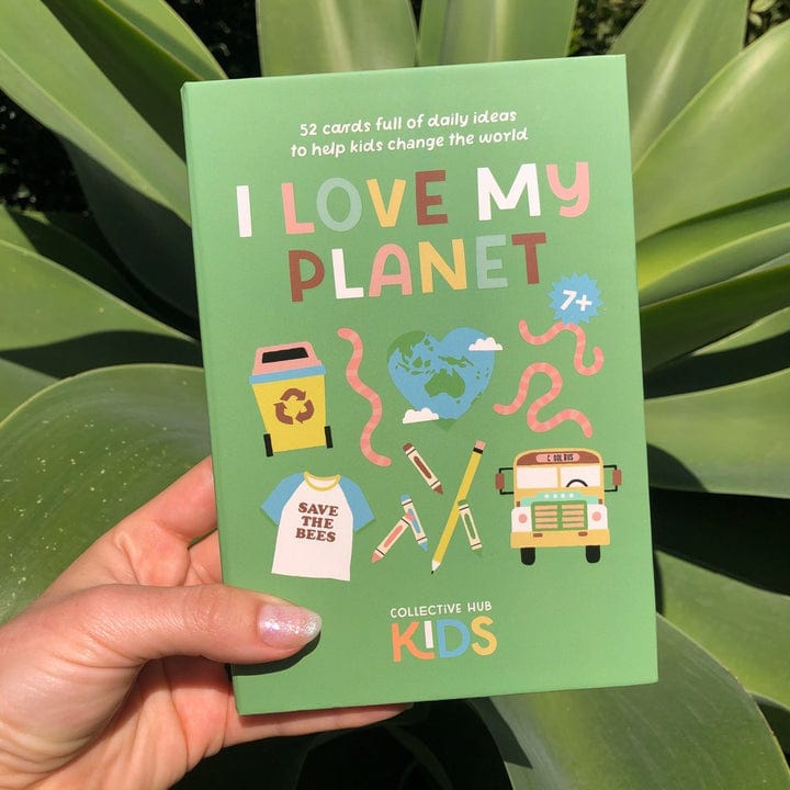 Collective Hub Kids I Love My Planet Card Deck