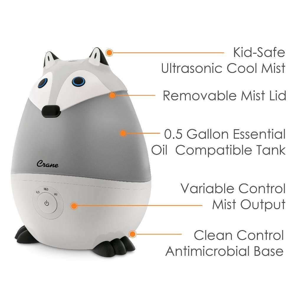 Crane Baby Care Crane Adorable Mini Cool Mist Humidifier