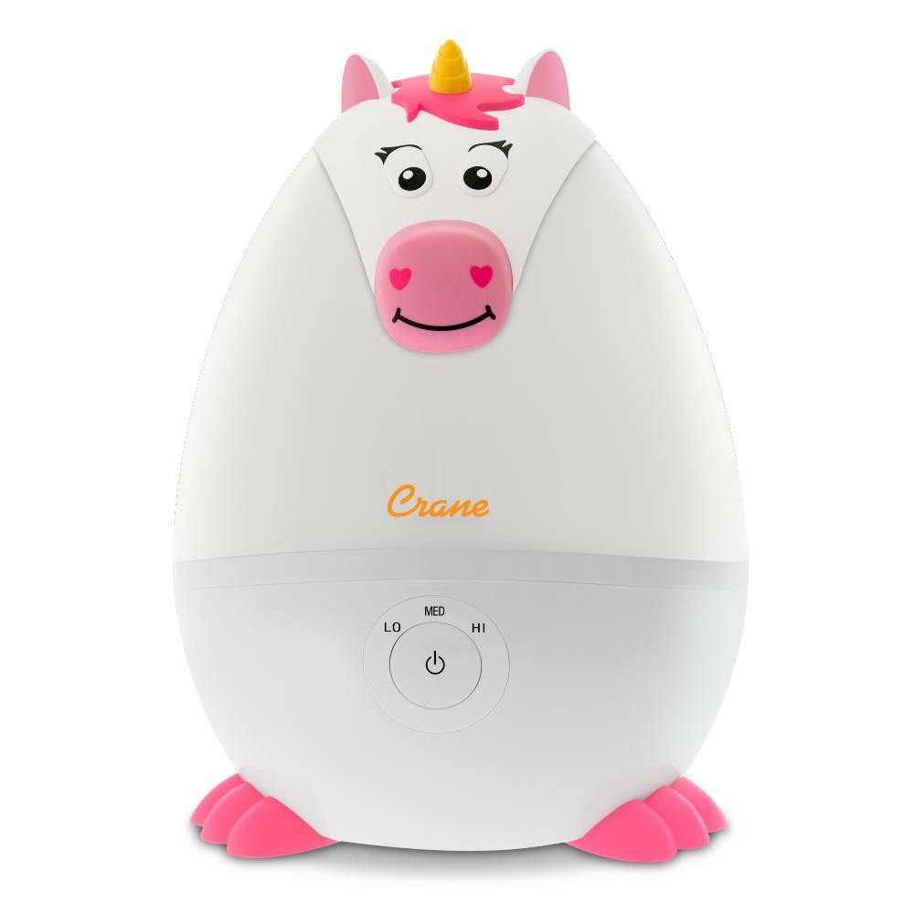 Crane Baby Care Unicorn Crane Adorable Mini Cool Mist Humidifier