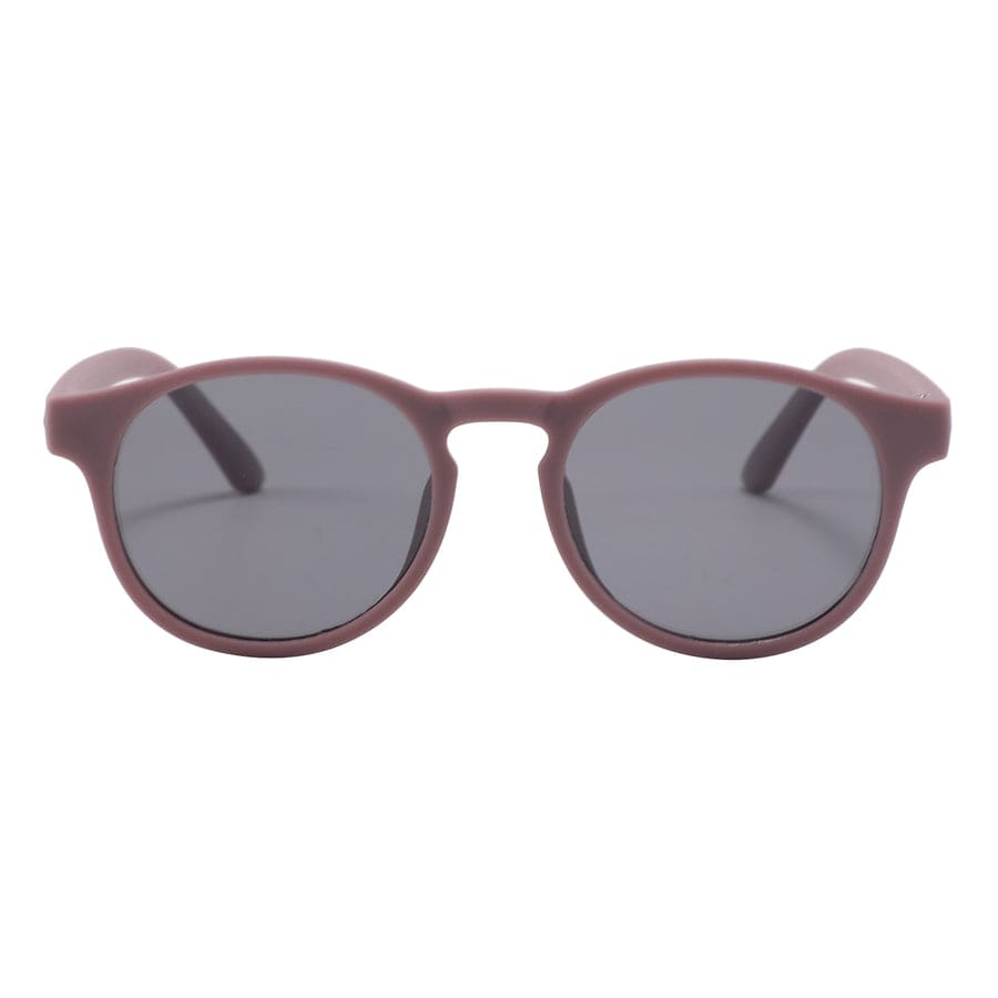 Current Tyed Accessory Sunglasses Matte Purple Keyhole Sunnies