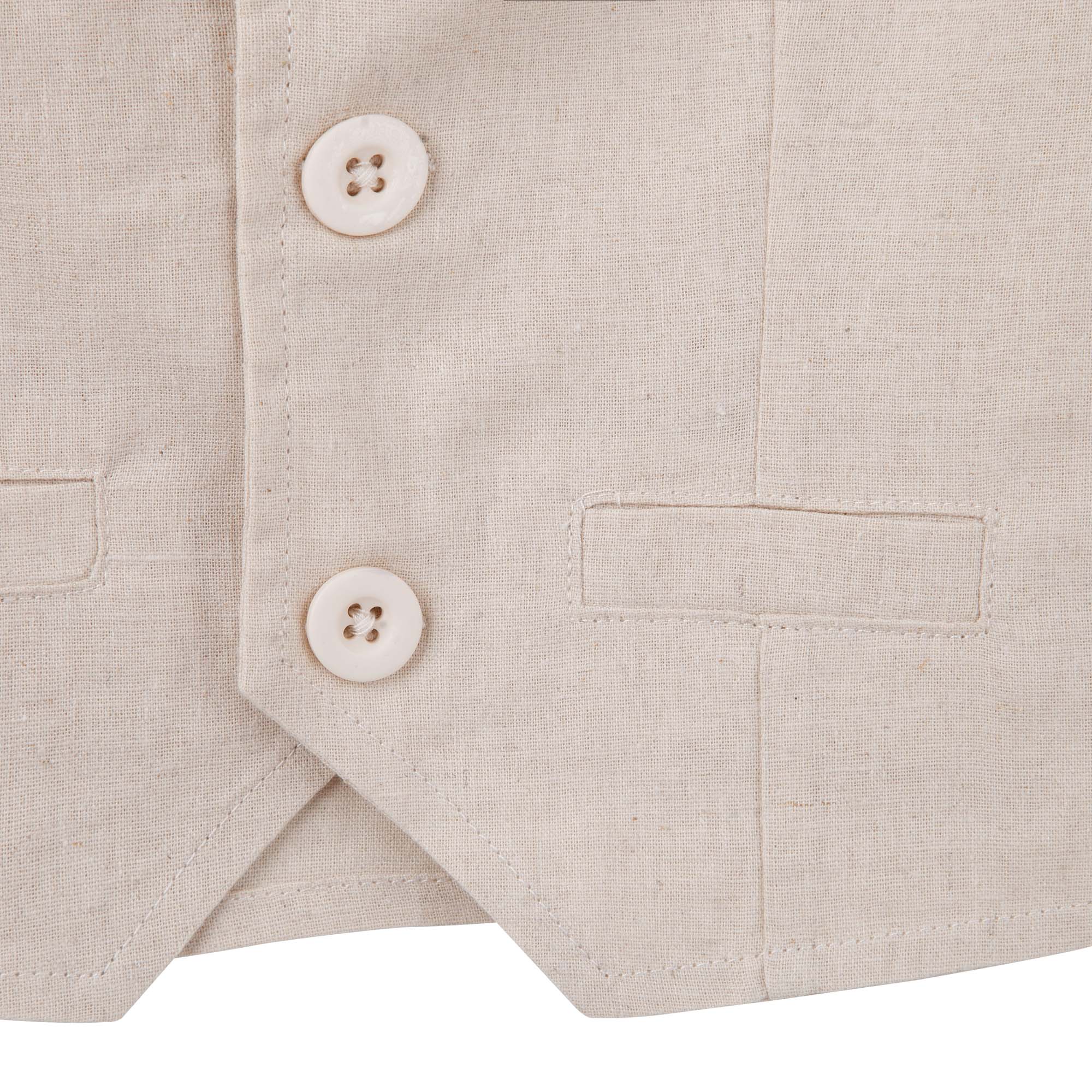 Designer Kidz Boys Jacket Toby Linen Vest