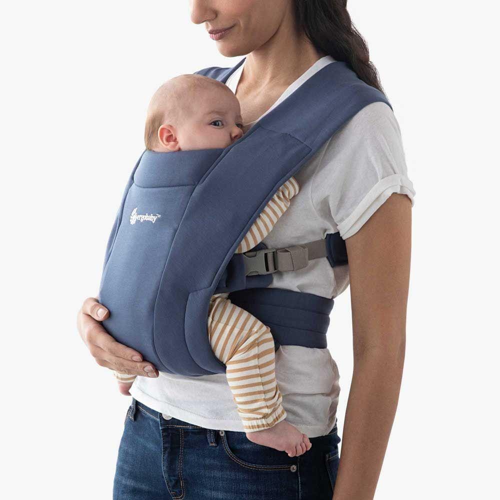 Ergobaby Accessory Carriers Soft Navy Ergobaby Embrace Newborn Baby Carrier