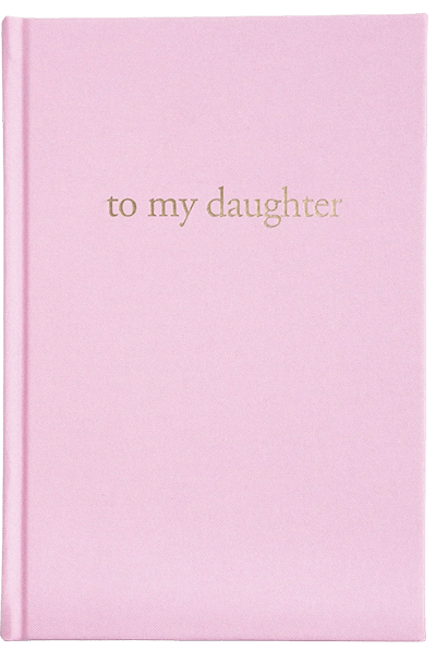 Forget Me Not Childrens Books Pink Rose To My Daughter - Baby Journal & Record Book