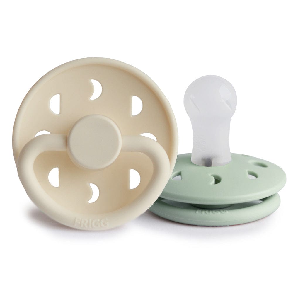 Frigg Baby Accessory Cream/Sage Frigg Moon Phase Silicone Pacifier - Size 1