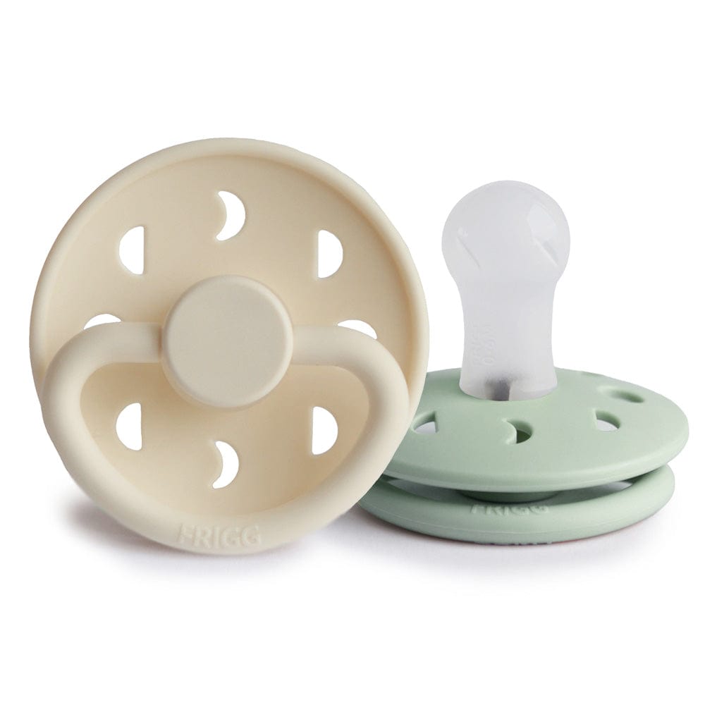 Frigg Baby Accessory Cream/Sage Frigg Moon Phase Silicone Pacifier - Size 2
