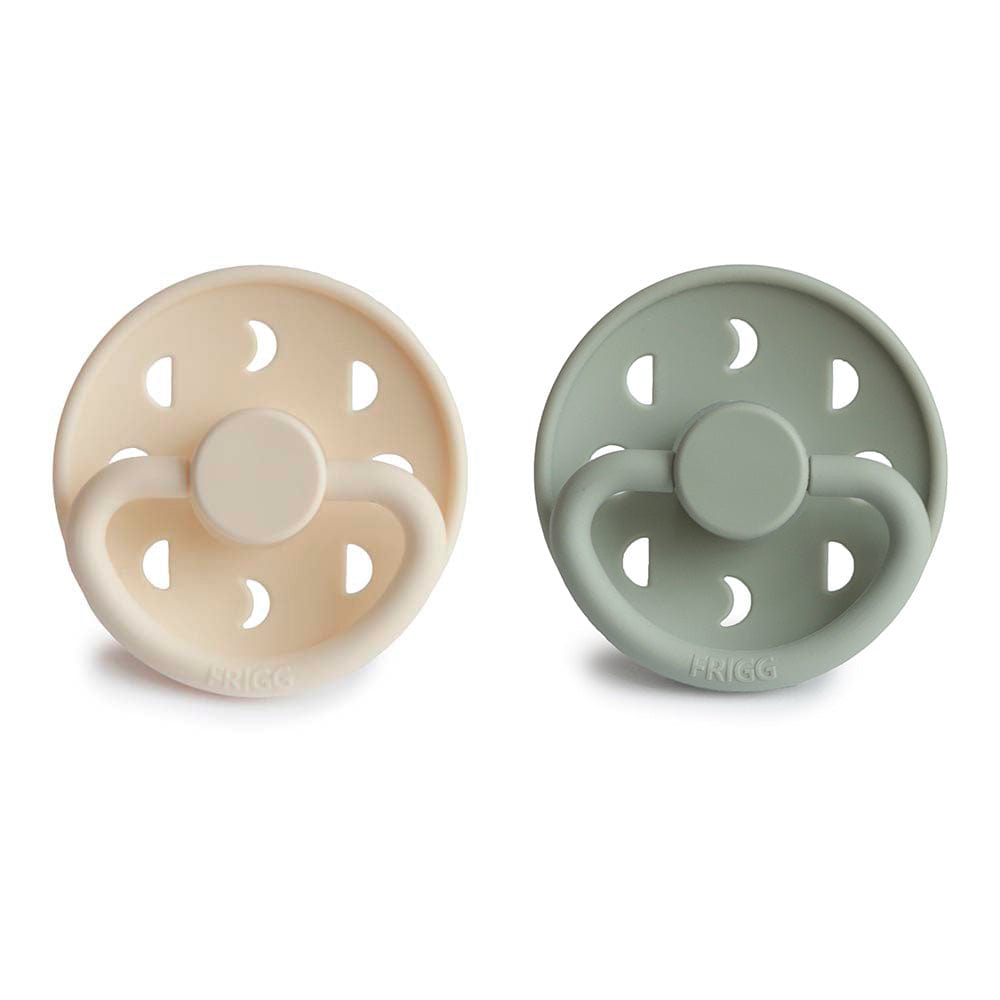 Frigg Baby Accessory Cream/Sage Frigg Moon Phase Silicone Pacifier - Size 2