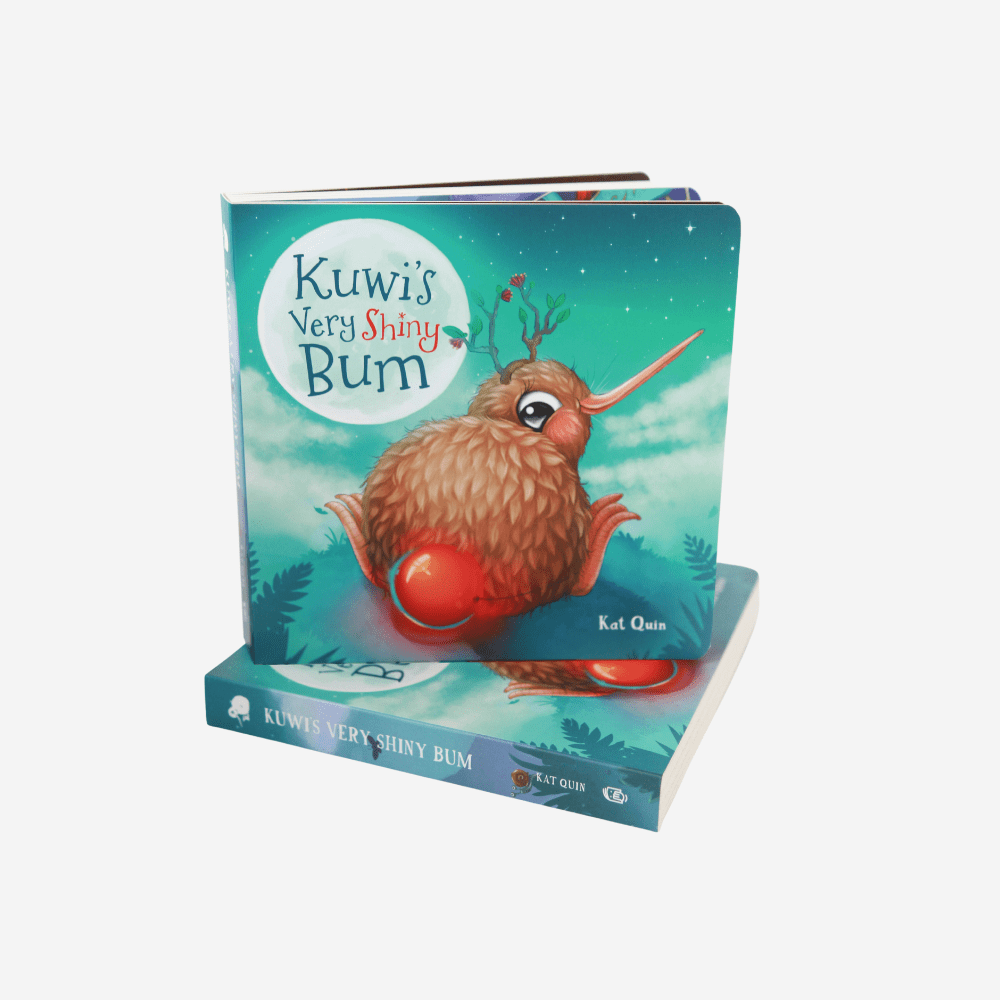 Illustrated Publishing Childrens Books Kuwi's Very Shiny Bum - Board Book