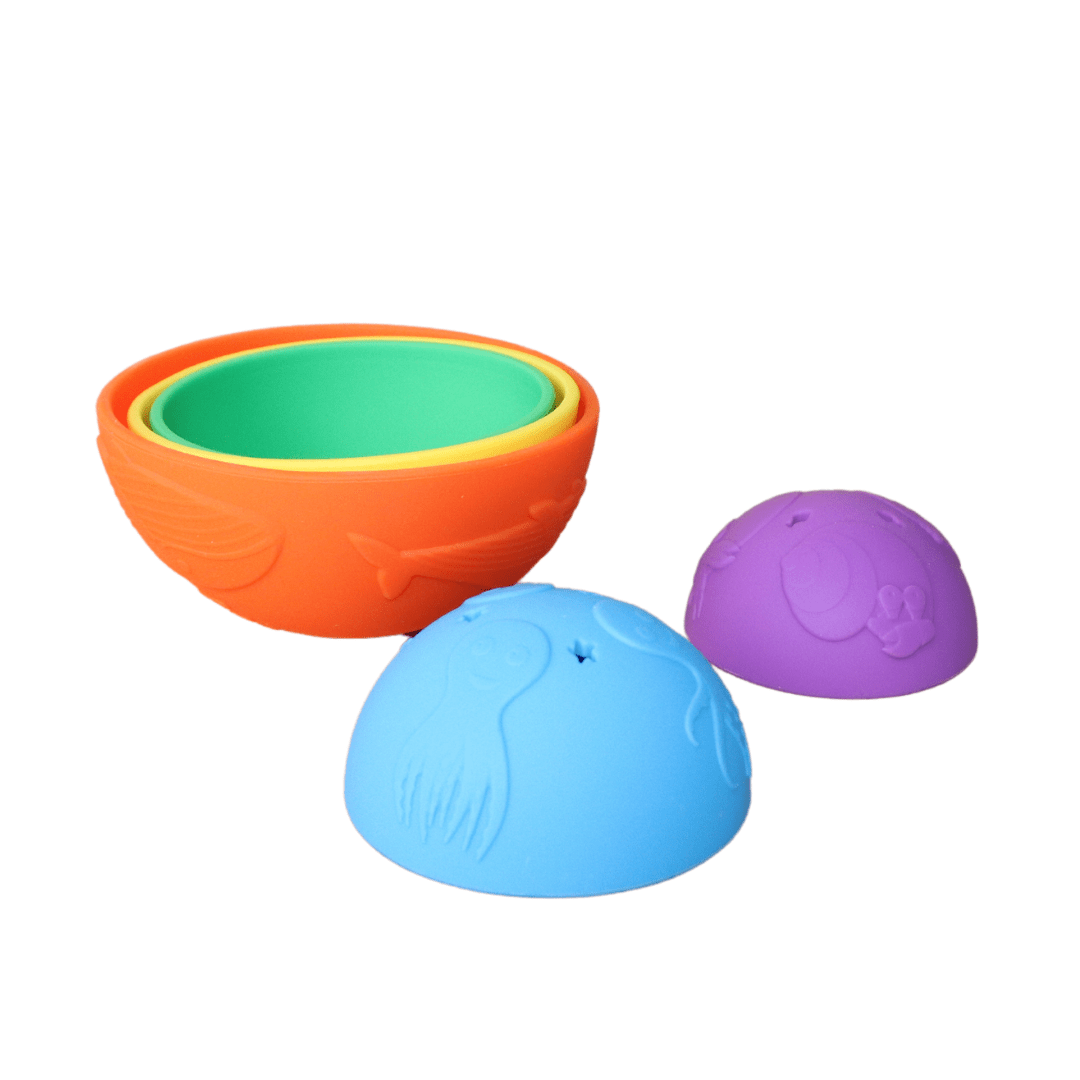 Jellystone Designs Toys Ocean Stacking Cups