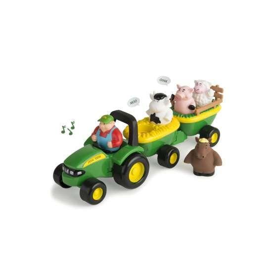 John Deere Toys Animal Sounds Hayride