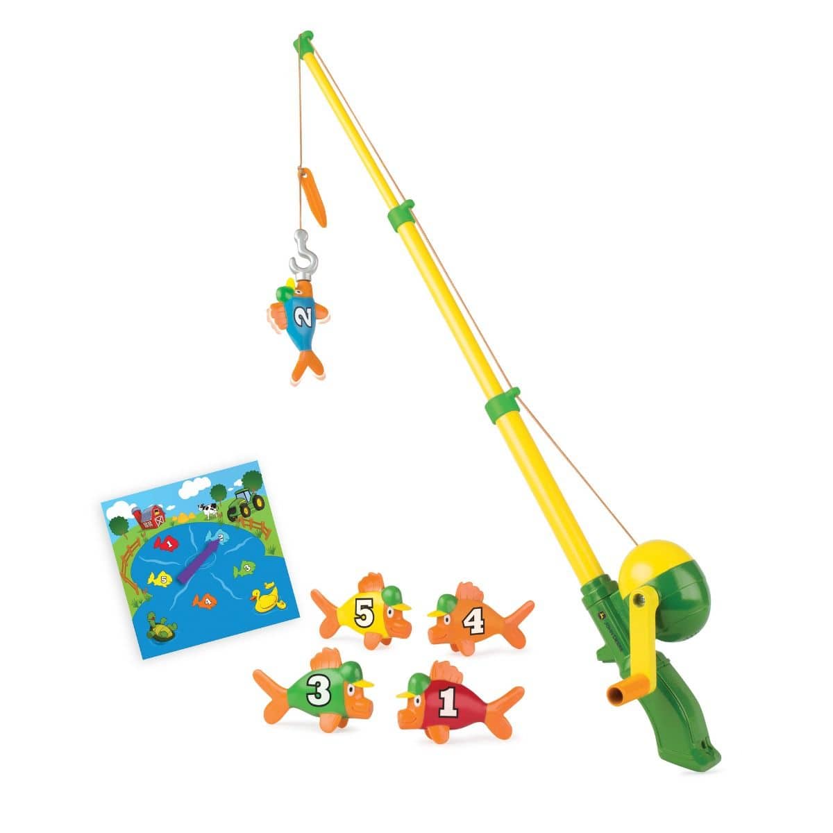 John Deere Toys Electronic Fishing Pole