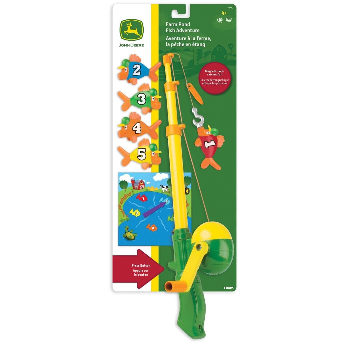 John Deere Toys Electronic Fishing Pole