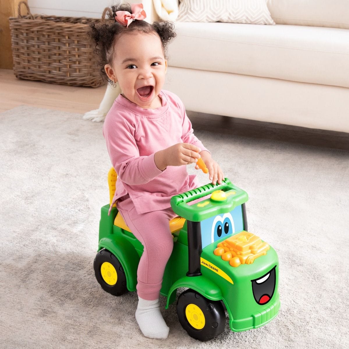 John Deere Toys Johnny Tractor Foot To Floor Ride On