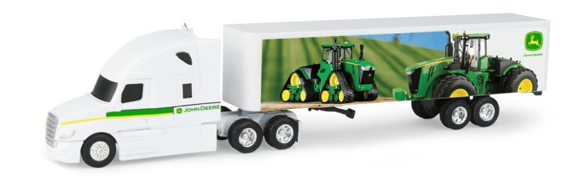 John Deere Toys White John Deere Hauler Semi