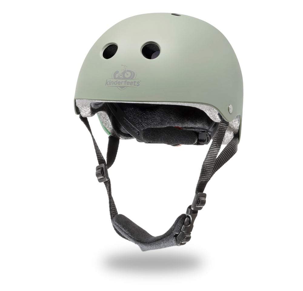 Kinderfeets Toys Matte Silver Sage Kinderfeets Helmets