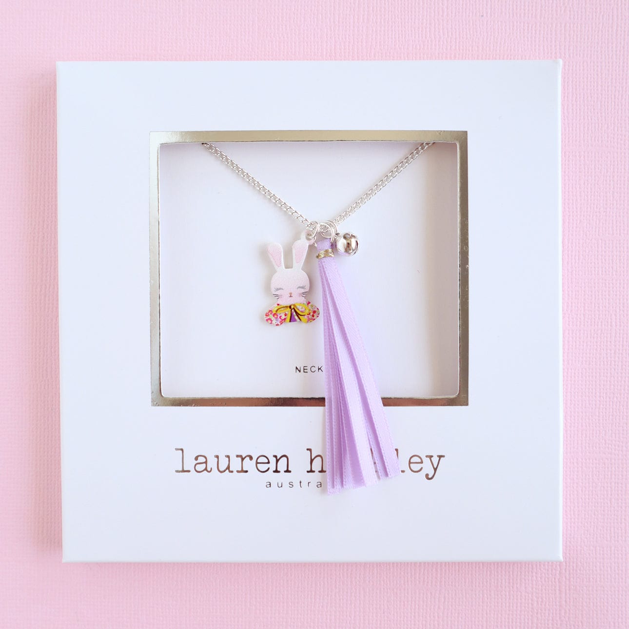 Lauren Hinkley Girls Accessory Petite Fleur BunBun Necklace