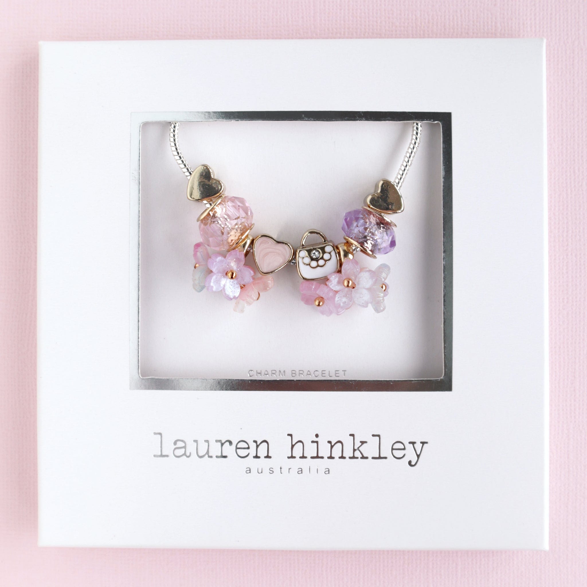 Lauren Hinkley Girls Accessory Pretty Posy Charm Bracelet