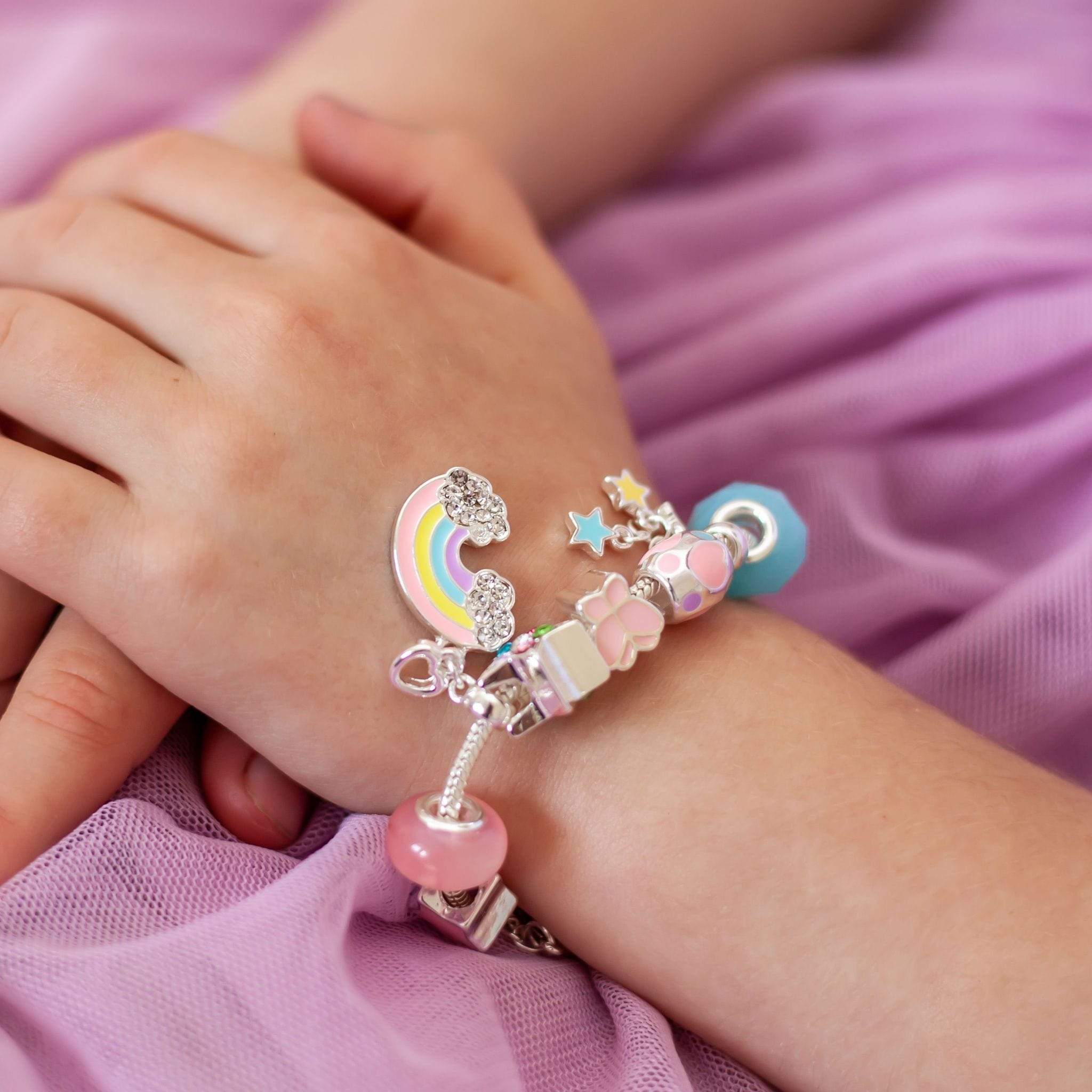 Lauren Hinkley Girls Accessory Rainbow Charm Bracelet