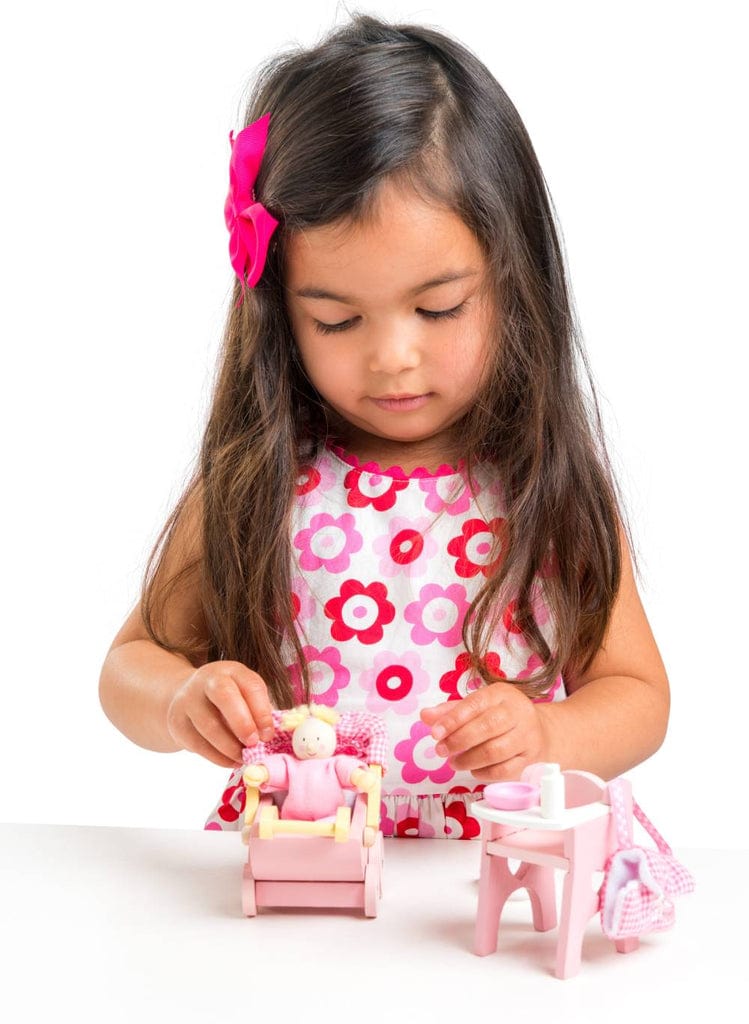 Le Toy Van Toys Dollshouse Nursery Set