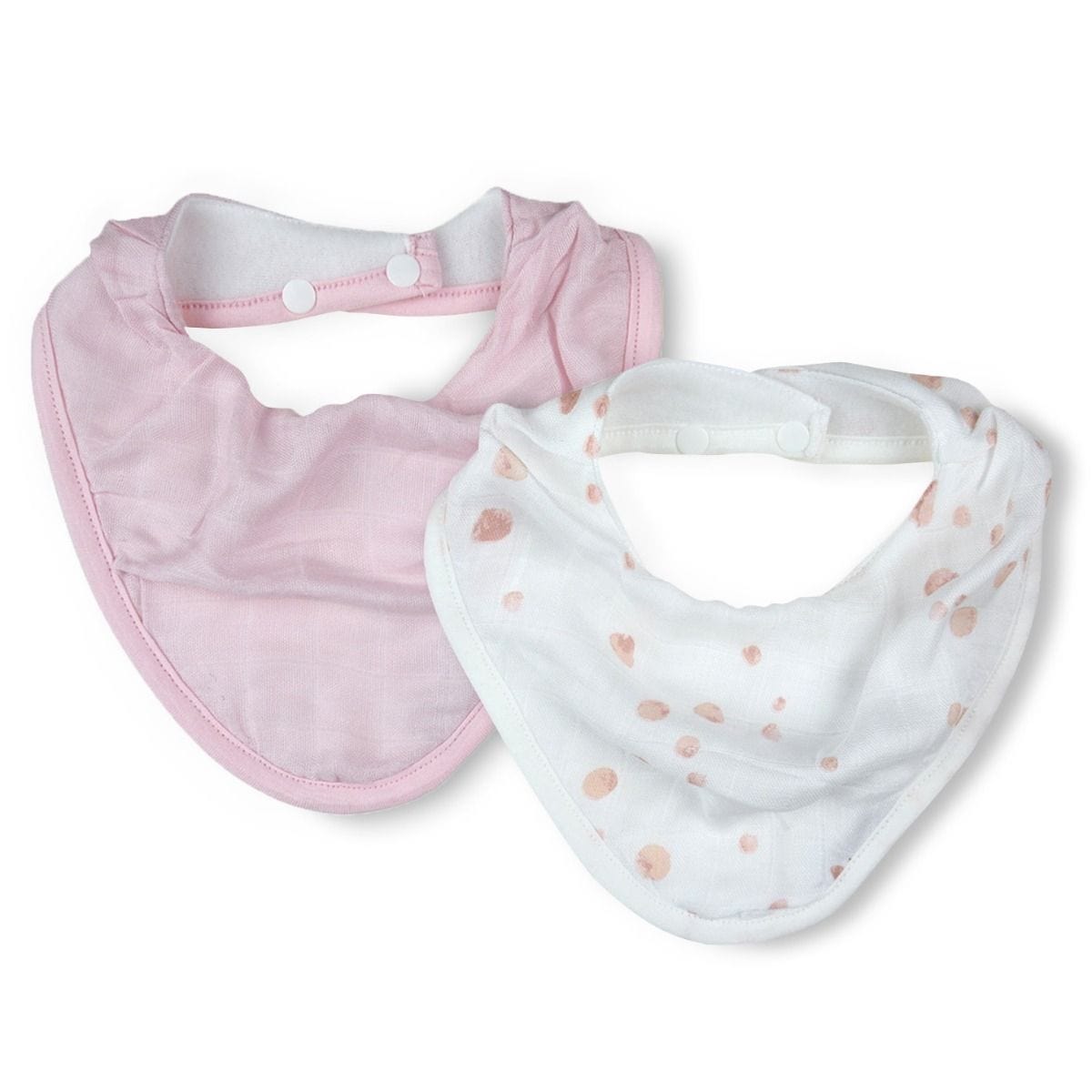 Little Bamboo Baby Accessory Little Bamboo Muslin Bib 2Pk