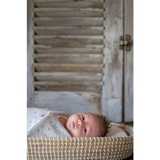 Little Bamboo Muslin Wrap 3Pk in Whisper - Parnell Baby Boutique