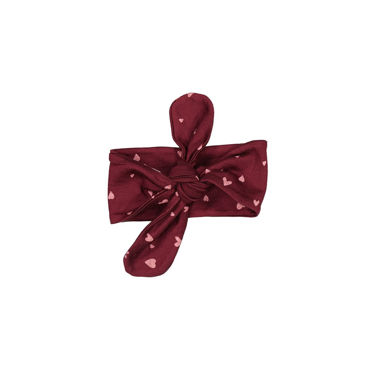 Little Flock Of Horrors Accessory Hair Merlot Mini Heart / S Darcy Merino Headband
