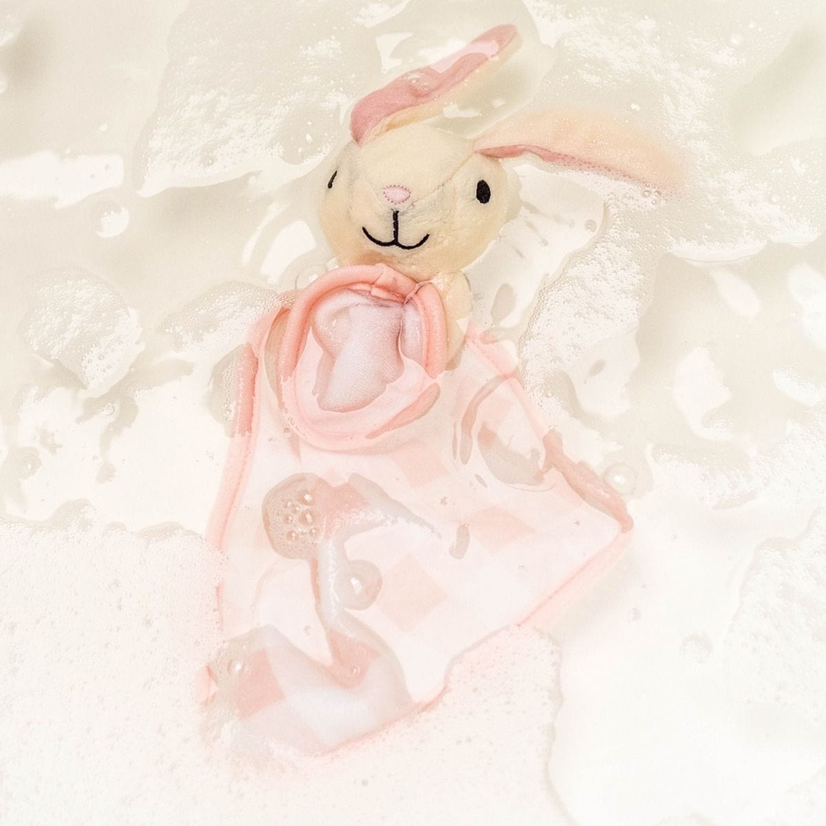 Little Linen Bath Little Linen Washer & Toy Set- Ballerina Bunny