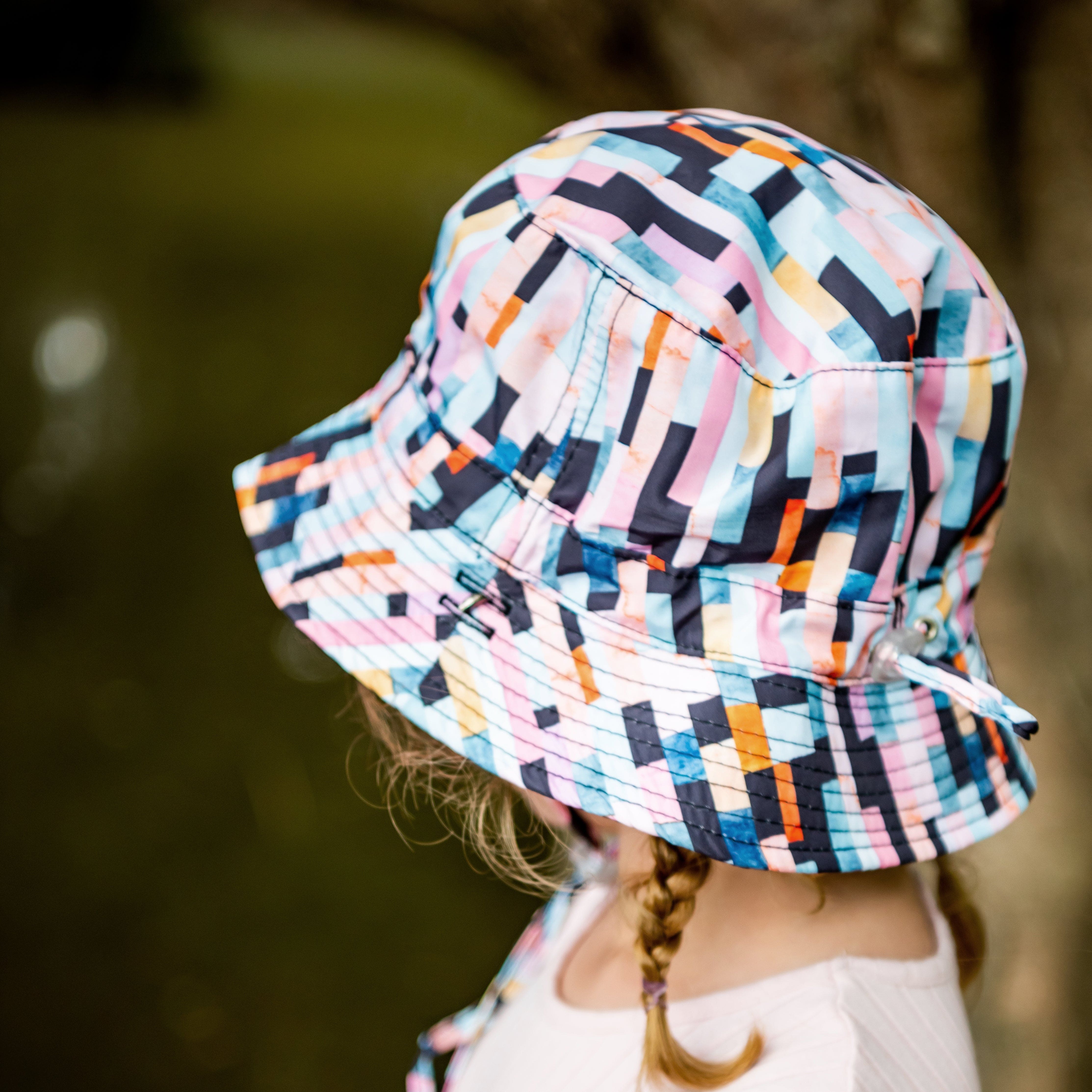 Little Renegade Company Accessories Hats Bermuda Reversible Bucket Hat