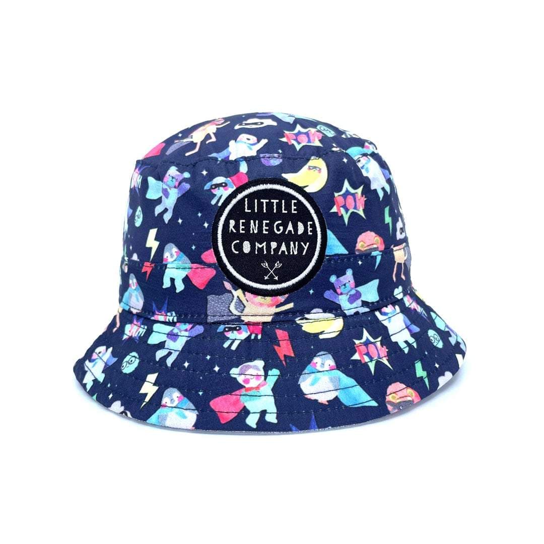 Little Renegade Company Accessories Hats Superhero Pals / S Reversible Bucket Hat - New Collection