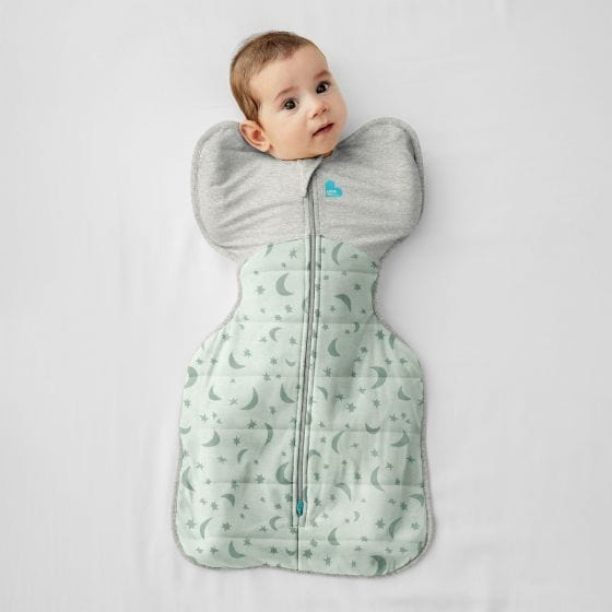 Love To Dream Linen SWADDLE UP™ Extra Warm 3.5 Tog - Moonlight Olive