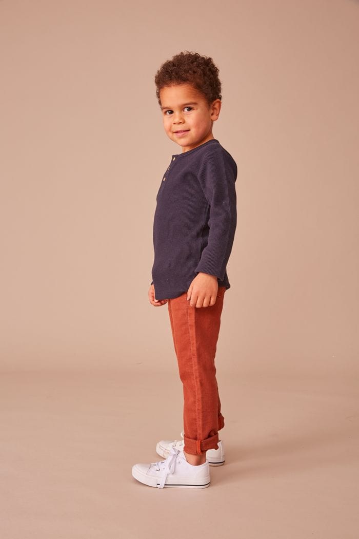 Milky Boys Pants Nutmeg Knit Denim Jean