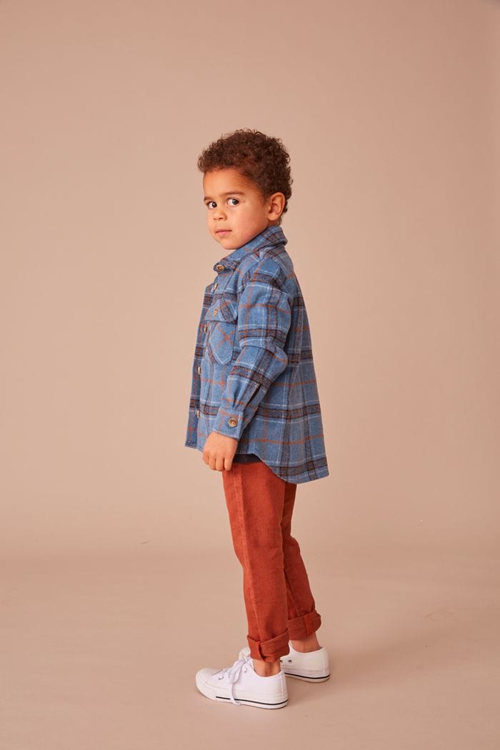 Milky Boys Pants Nutmeg Knit Denim Jean