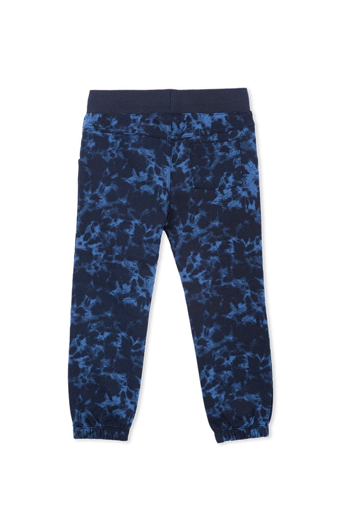 Milky Boys Pants Tie Dye Baby Fleece Track Pant