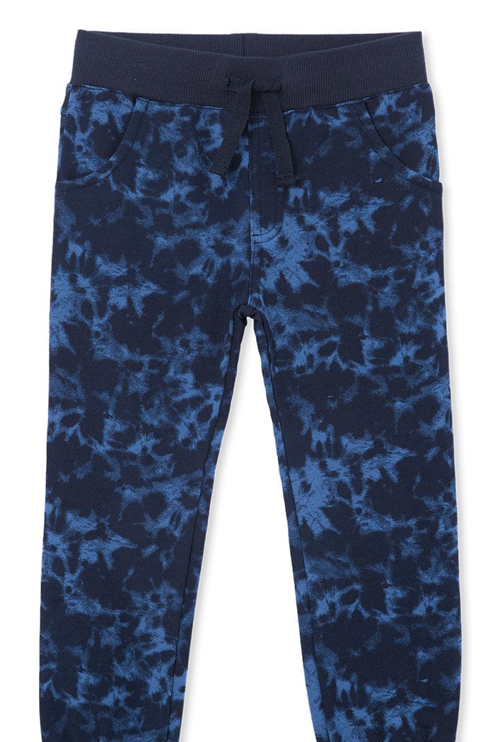 Milky Boys Pants Tie Dye Baby Fleece Track Pant