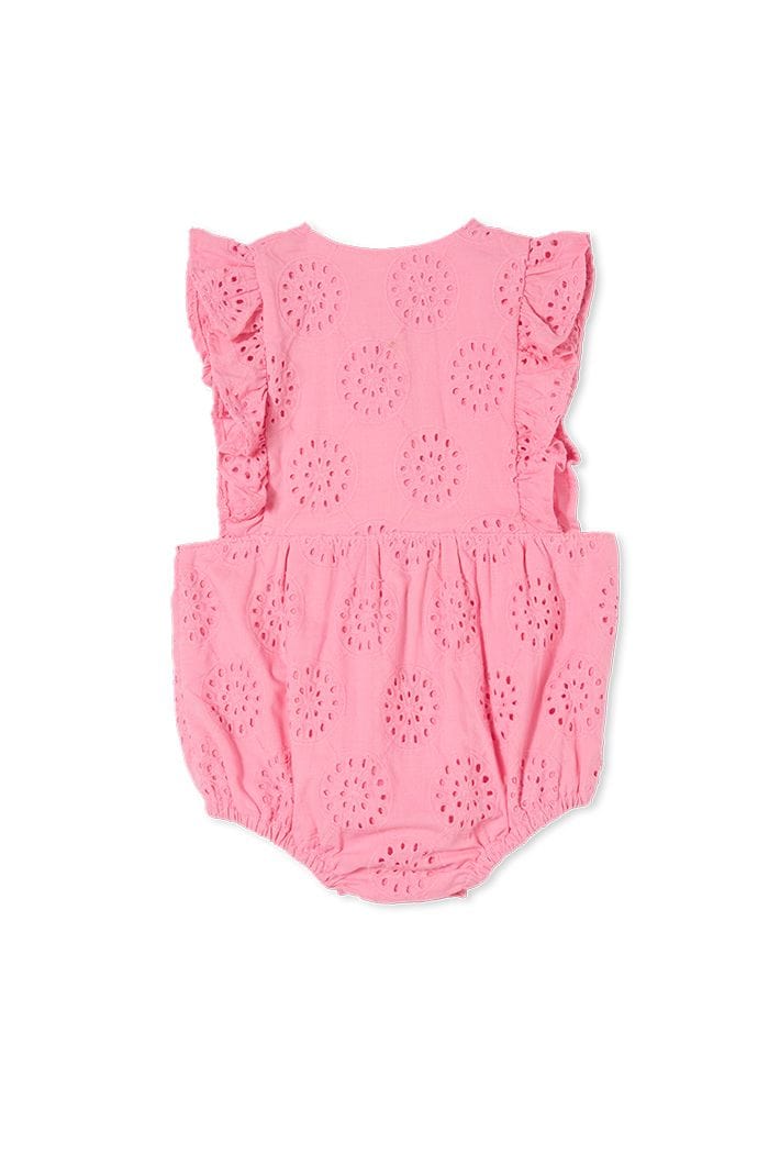 Milky Girls All In One Broderie Playsuit