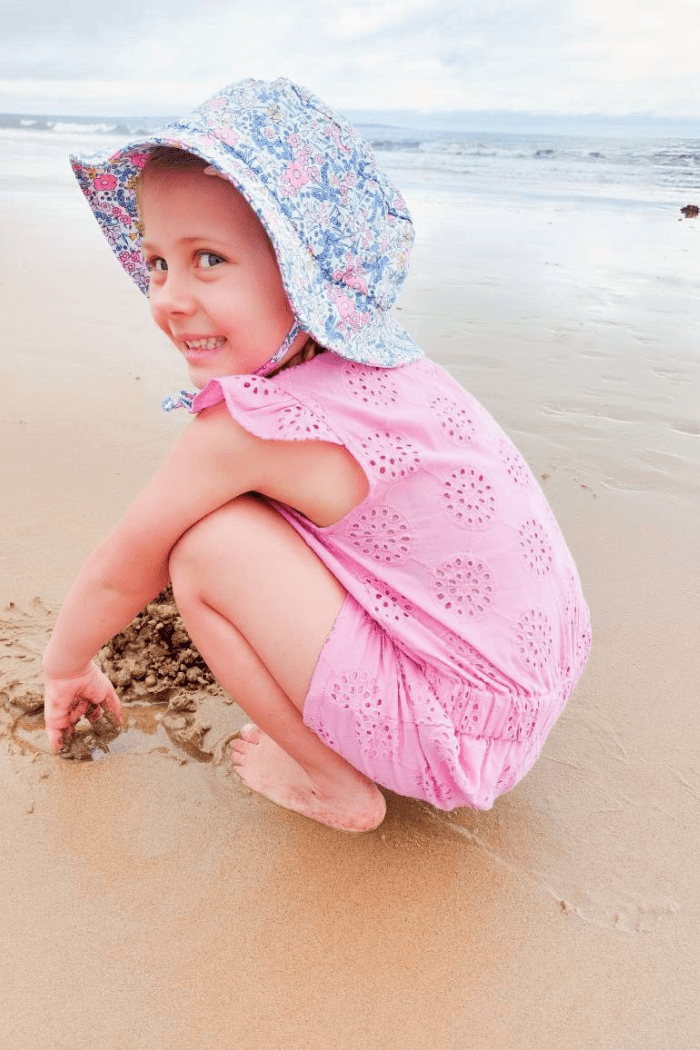 Milky Girls All In One Broderie Playsuit