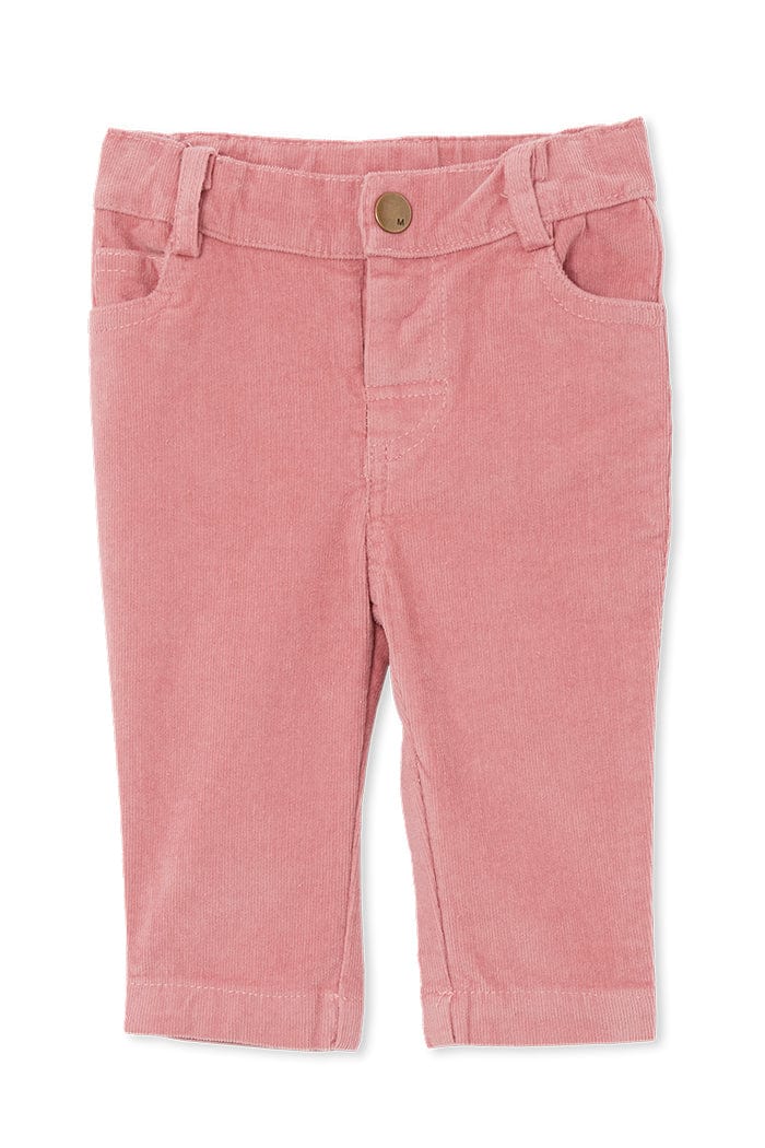 Milky Girls Pants Dusty Pink Cord Jean