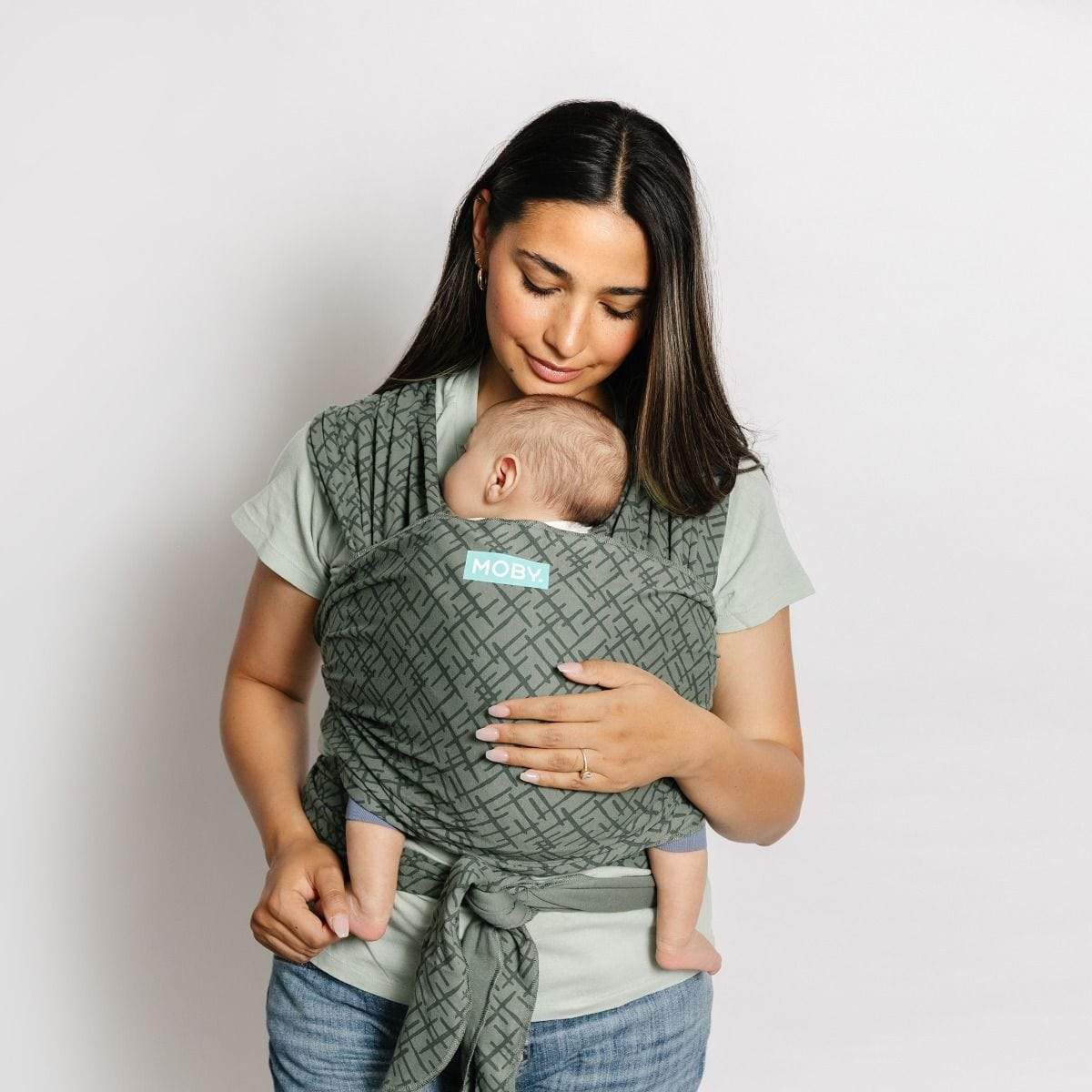 Moby Accessory Carriers Olive Etch Moby Classic Wrap Baby Carrier