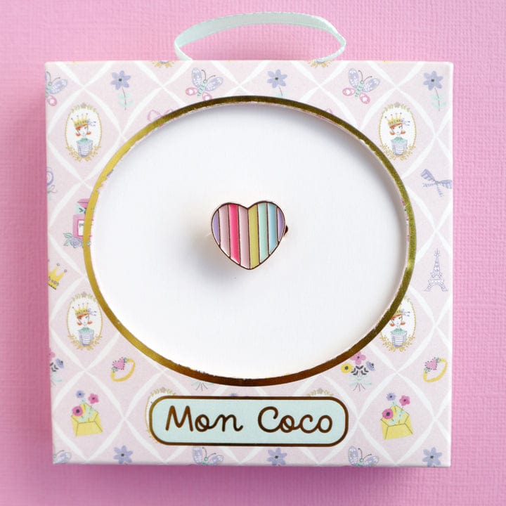 Mon Coco Girls Accessory Candy Heart Ring