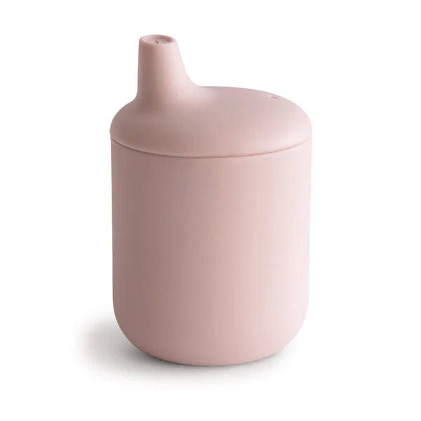 Mushie Accessory Feeding Blush Silicone Sippy Cup