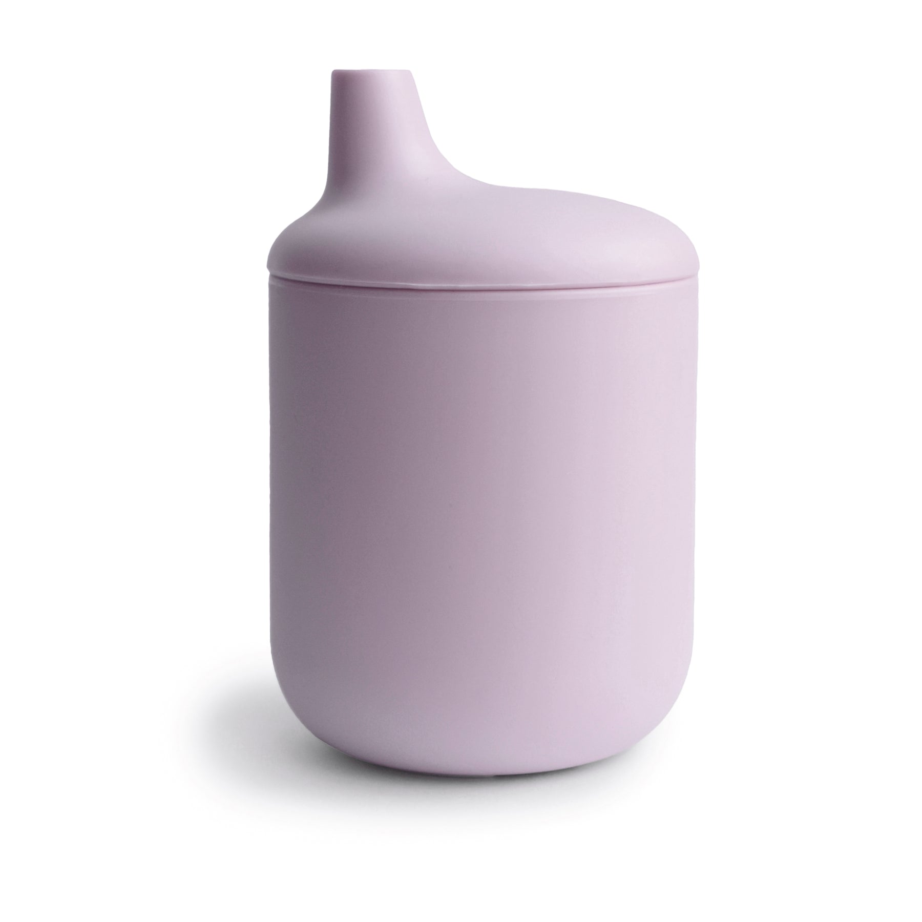 Mushie Accessory Feeding Soft Lilac Silicone Sippy Cup