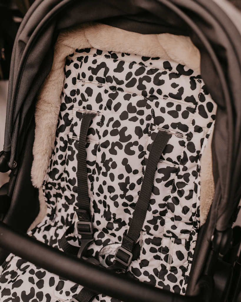 Cozy Fleece Pram Liner Leopard