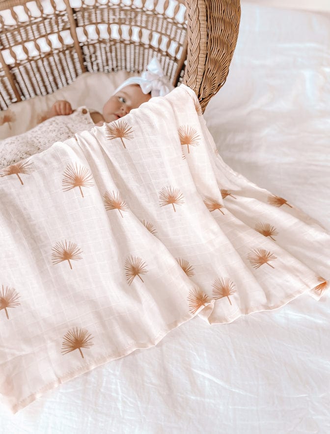 Parnell Baby Boutique Linen Blankets Fox & Fallow Organic Muslin Wrap Swaddle