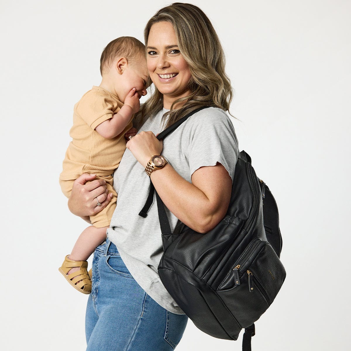 Pretty Brave Baby Accessory Chloe Backpack - Black